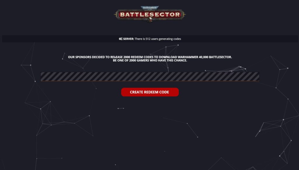 Warhammer 40000 Battlesector Redeem Code